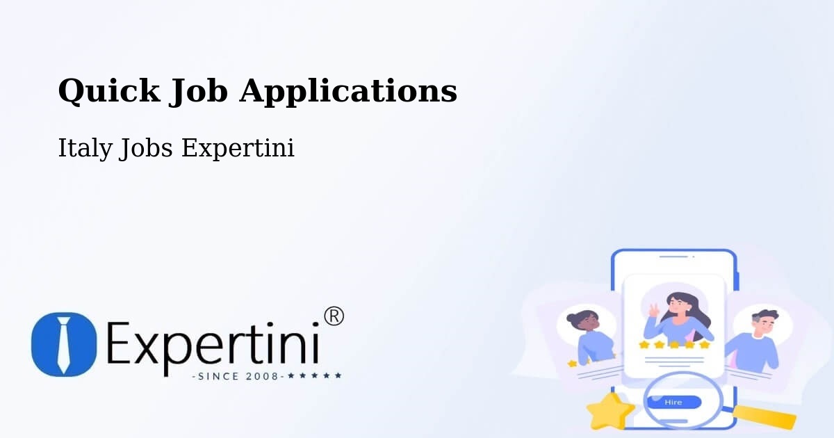 Quick Apply Feature – Samarate - Italy Jobs Expertini